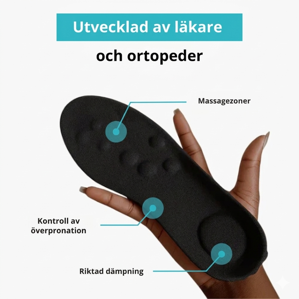 BalanceFit™ – Gå Smärtfritt Hela Dagen Utan Dyra Inlägg